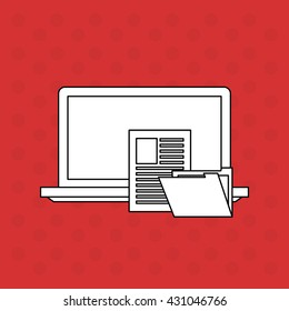 Technology icon. security system concept. Flat illustration , vector