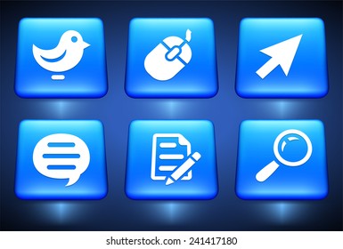 technology icon set
