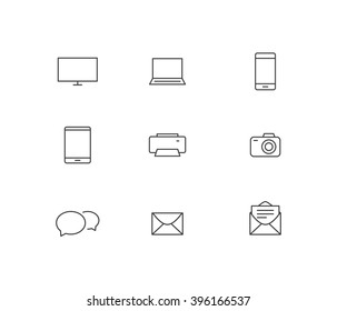 Technology Icon Set