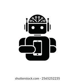 Technology icon set and illustration