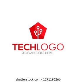 Technology icon set symbol concept vector illustration