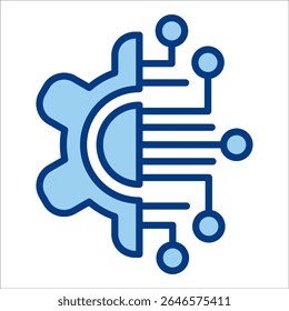 Coleção de vetor único de ícone de tecnologia