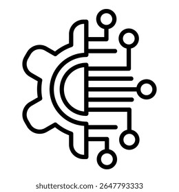Coleção de vetor único de ícone de tecnologia