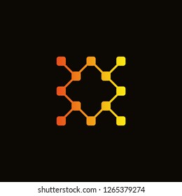Technology icon templates , vector for business corporate , element , illustration