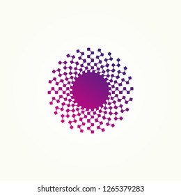 Technology icon templates , vector for business corporate , element , illustration