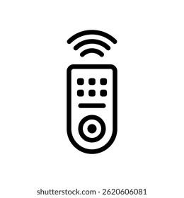 Technology Icon Vector for Digital and Smart Solutions. Innovation design for data, IoT, and modern gadgets. Line Icon