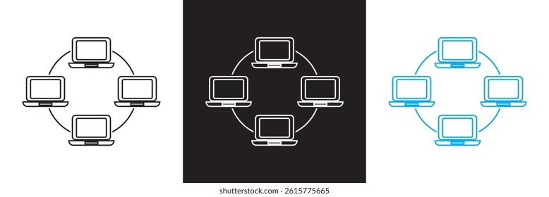 Technology  icon. Vector for websites, mobile interfaces, presentations, banner, visual branding etc. Vector illustration. isolated on white and black background. EPS 10