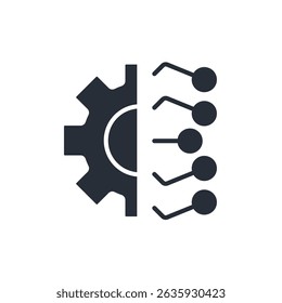 technology icon. vector.Editable stroke.linear style sign for use web design,logo.Symbol illustration.