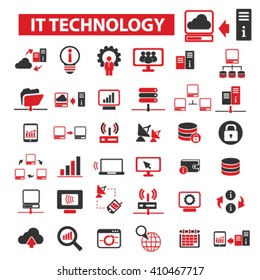it technology icons
