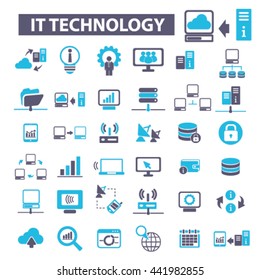 it technology icons