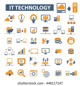 it technology icons
