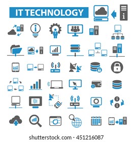 it technology icons