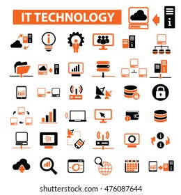 it technology icons