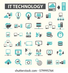 it technology icons