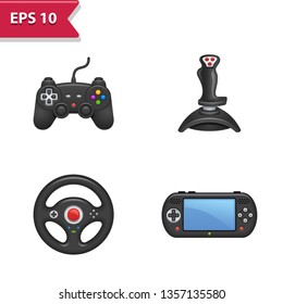 Technology Icons. Professional, pixel-aligned icons in realistic colors.