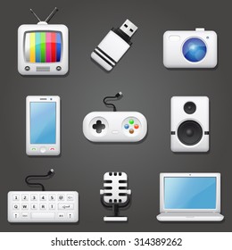 Technology Icons Set