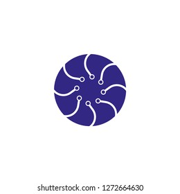 Technology icons templates, vector logo for business corporate, elements, illustration
