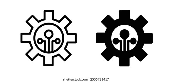 Technology icons for web ui designs