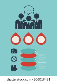 Technology Infographic Element