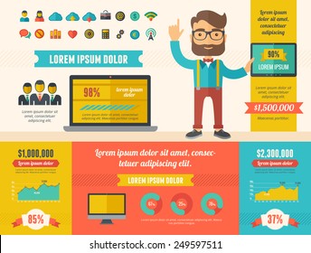 Technology Infographic Elements