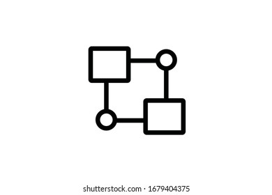 Technology  information network icon vector  EPS 10.