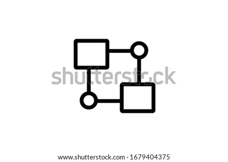 Technology  information network icon vector  EPS 10.