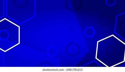 Innovationshintergrund der Technologie. Abstrakte Geometrie, Informationstechnologie, Digitaltechnik. Für Cover, Poster, Banner. Vektorillustration EPS10