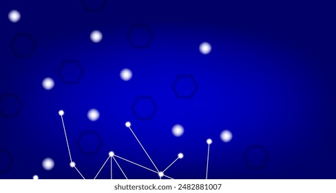 Technology innovation background. Abstract geometric, information-technology, digital-technology. For cover, poster, banner. Vector illustration EPS10