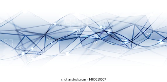 Technology innovation background, idea of global business solution