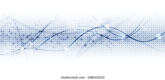 Technology innovation background, idea of global business solution