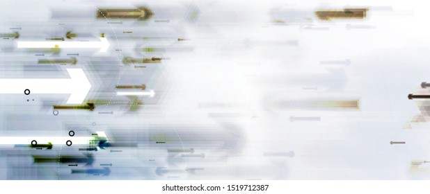 Technology innovation background, idea of global business solution