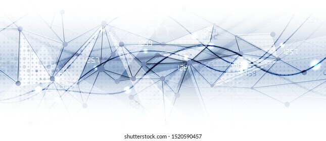 Technology innovation background, idea of global business solution