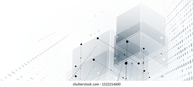 Technology innovation background, idea of global business solution