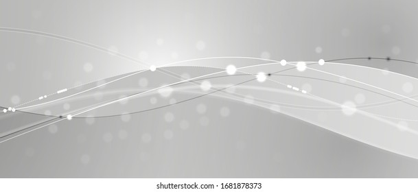 Technology innovation background, idea of global business solution