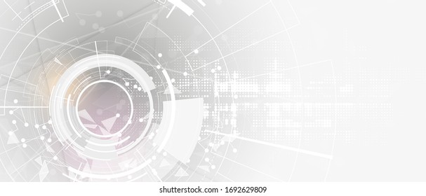 Technology innovation background, idea of global business solution