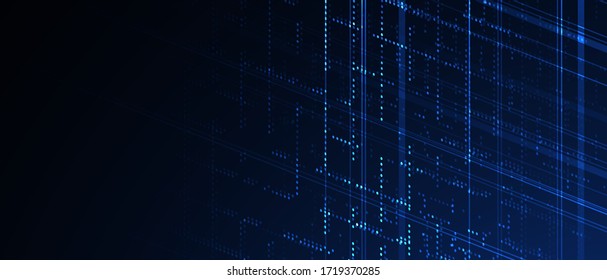 Technology innovation background, idea of global cyber business solution