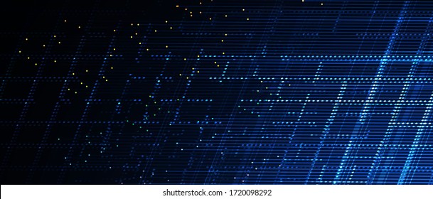Technology innovation background, idea of global business solution