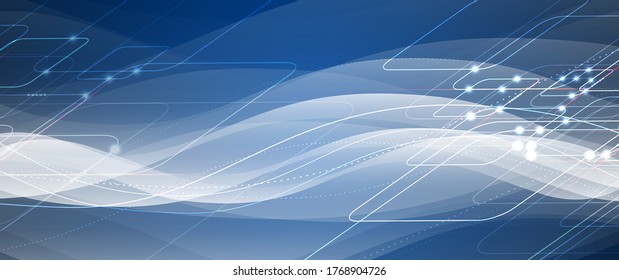 Technologieinnovationshintergrund, Idee einer globalen Unternehmenslösung
