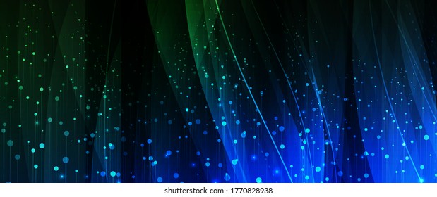 Technology innovation background, idea of global cyber business solution