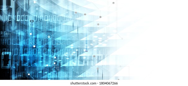 Technology innovation background, idea of global business solution