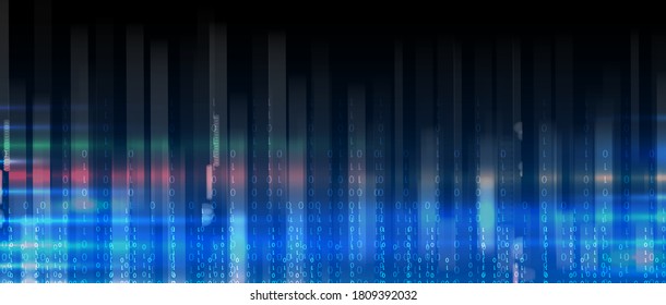 Technology innovation background, idea of global business solution