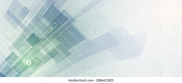 Technologieinnovationshintergrund, Idee einer globalen Unternehmenslösung