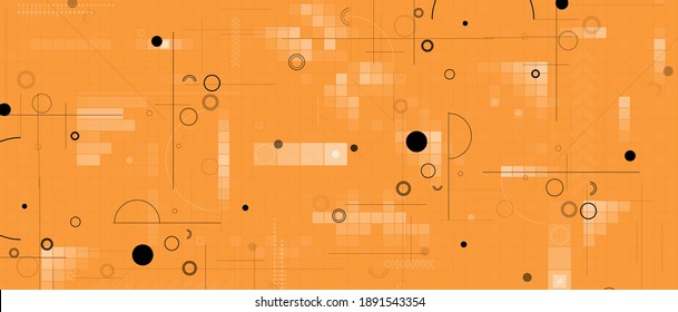 Technology innovation background, idea of global business solution