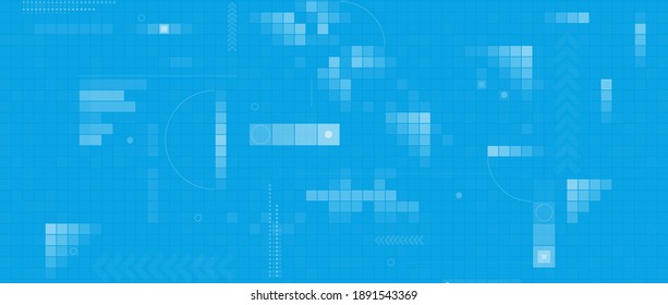 Technology innovation background, idea of global business solution