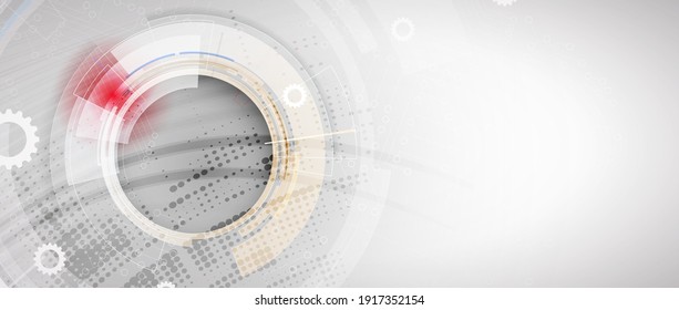 Technology innovation background, idea of global business solution