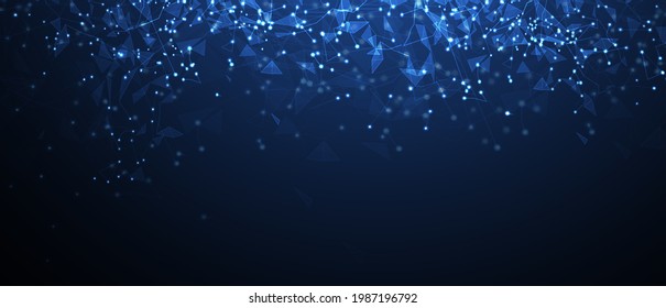 Technology innovation background, idea of global business solution