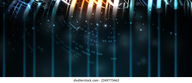 Technology innovation background, idea of global business solution