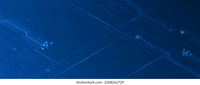 Technologieinnovationshintergrund, Idee einer globalen Unternehmenslösung