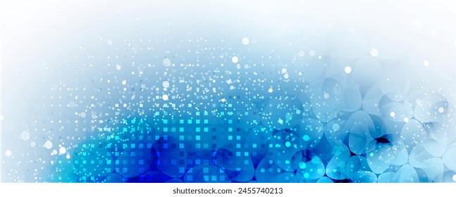 Tecnología de fondo de innovación, idea de solución global de negocios