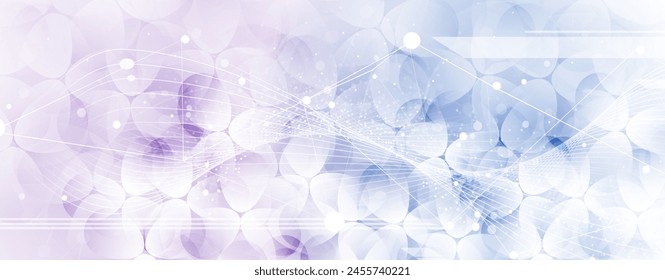 Tecnología de fondo de innovación, idea de solución global de negocios